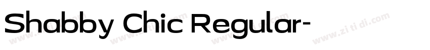 Shabby Chic Regular字体转换 Shabby Chic Regular字体转换